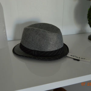 Grey Fedora Mens Hat